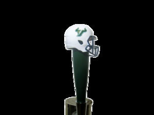 NCAA South Florida Bulls Tap Handle NCAA Football Beer Keg Wood Kegerator USF